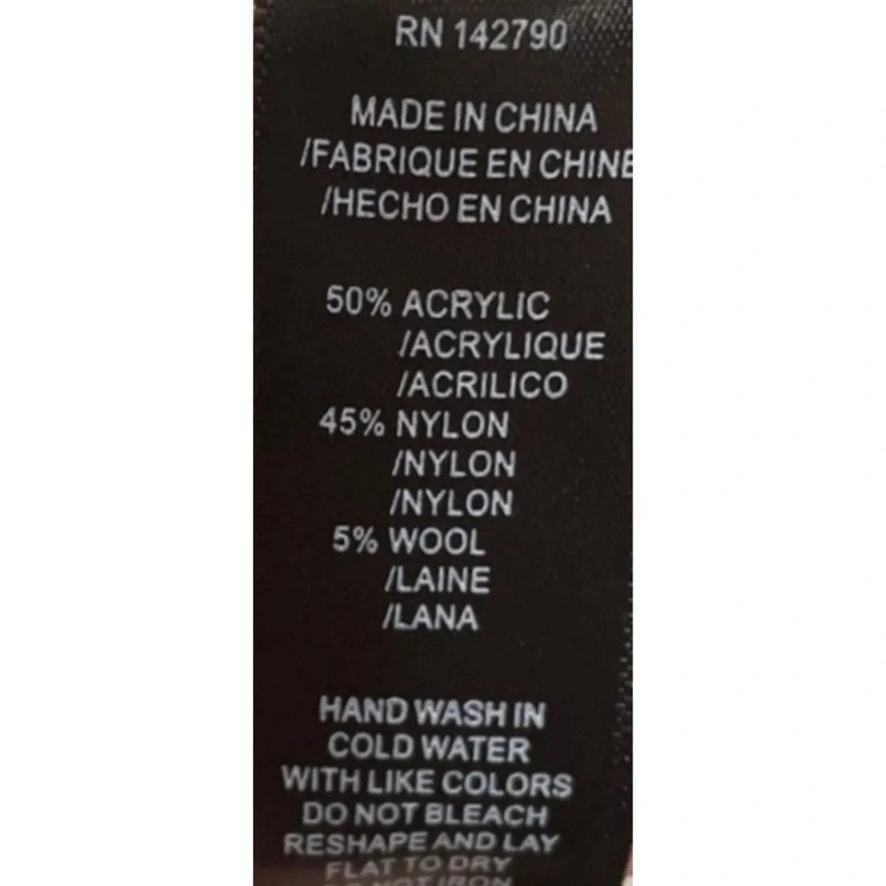 Maxsport Boho Knit Hooded Cardigan Jacket Large – Bold Paisley Pattern - Picture 7 of 7